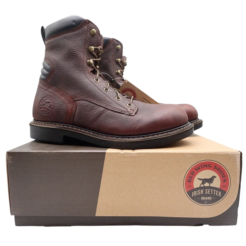 Irish Setter Work Boots Mens 10.5 D Farmington Leather EH 83803 NIB